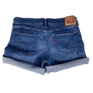 Levis Jean Shorts Size 27 Medium - Dark Wash